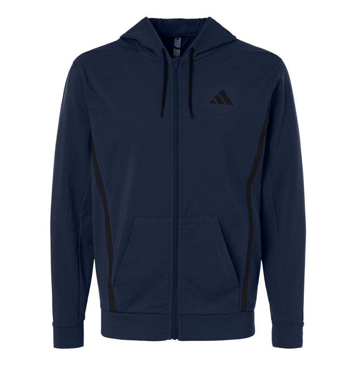 Adidas - Men's Game & Go Fleece Full-Zip Hooded Sweatshirt - AT208 - MAD Merch USA