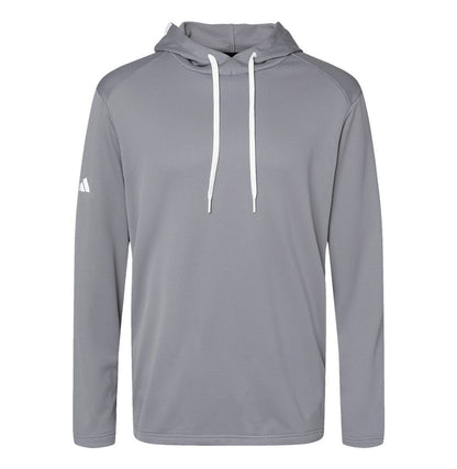 Adidas - Men's Textured Mixed Media Midweight Hooded Sweatshirt - A530 - MAD Merch USA