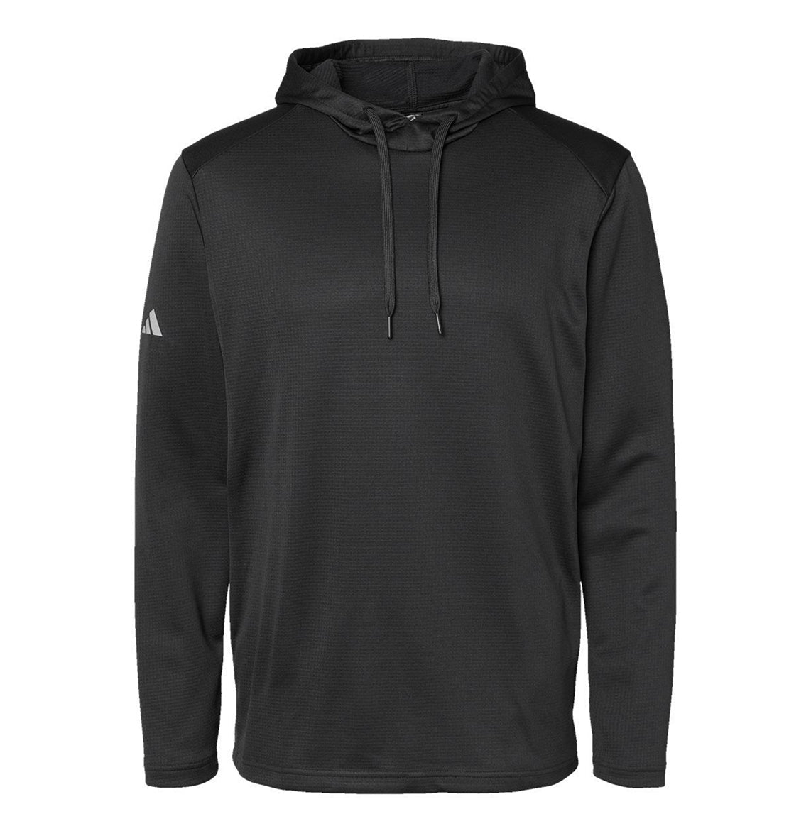 Adidas - Men's Textured Mixed Media Midweight Hooded Sweatshirt - A530 - MAD Merch USA