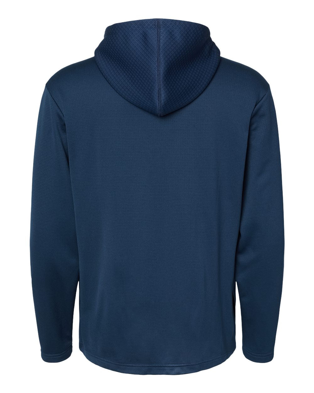 Adidas - Men's Textured Mixed Media Midweight Hooded Sweatshirt - A530 - MAD Merch USA