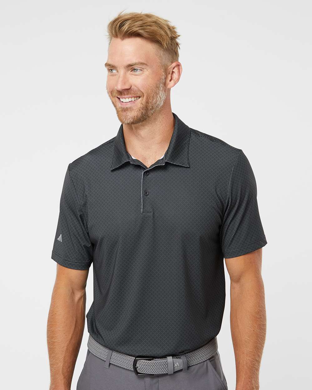 Adidas - Men's Ultimate365 Diamond Dot Print Polo - A498 - MAD Merch USA