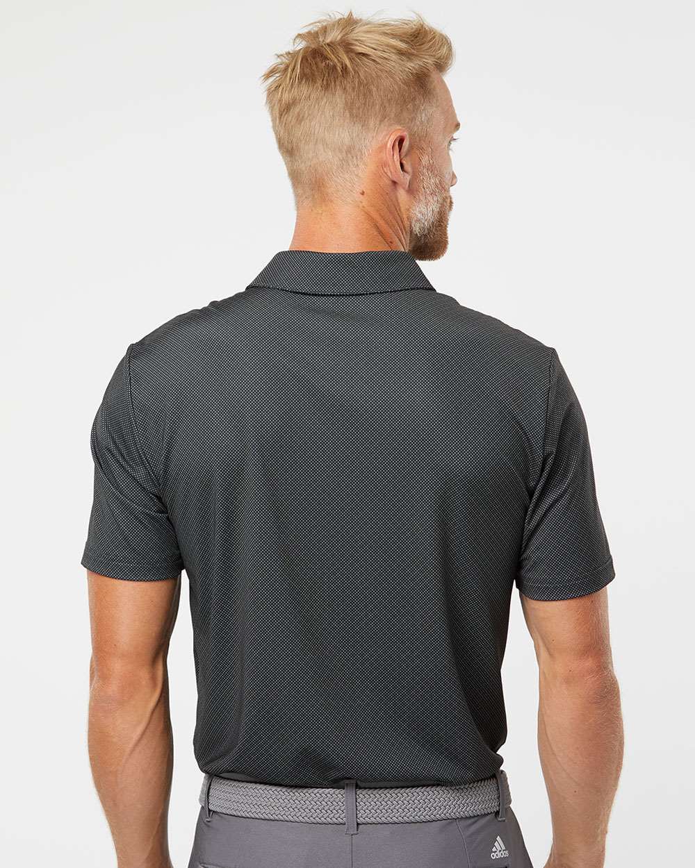 Adidas - Men's Ultimate365 Diamond Dot Print Polo - A498 - MAD Merch USA