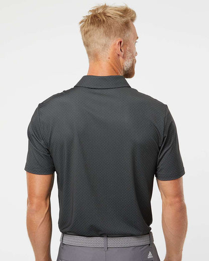 Adidas - Men's Ultimate365 Diamond Dot Print Polo - A498 - MAD Merch USA