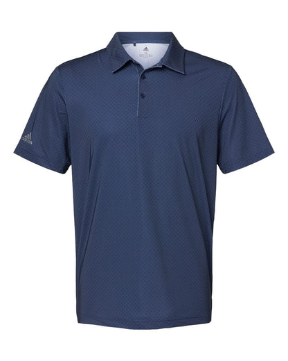 Adidas - Men's Ultimate365 Diamond Dot Print Polo - A498 - MAD Merch USA