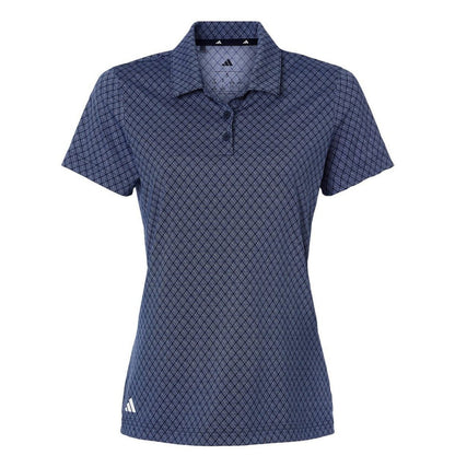 Adidas - Women's 4-Way Stretch Printed Polo - A717 - MAD Merch USA