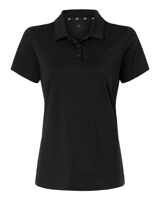 Adidas - Women's 4-Way Stretch Printed Polo - A717 - MAD Merch USA