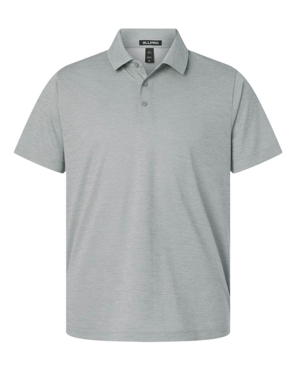 AllPro - Men's Pro-Lock Performance Mélange Polo - 4HM00 - MAD Merch USA