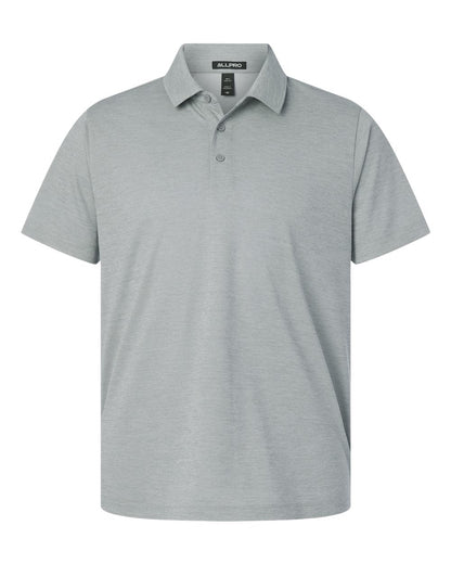 AllPro - Men's Pro-Lock Performance Mélange Polo - 4HM00 - MAD Merch USA