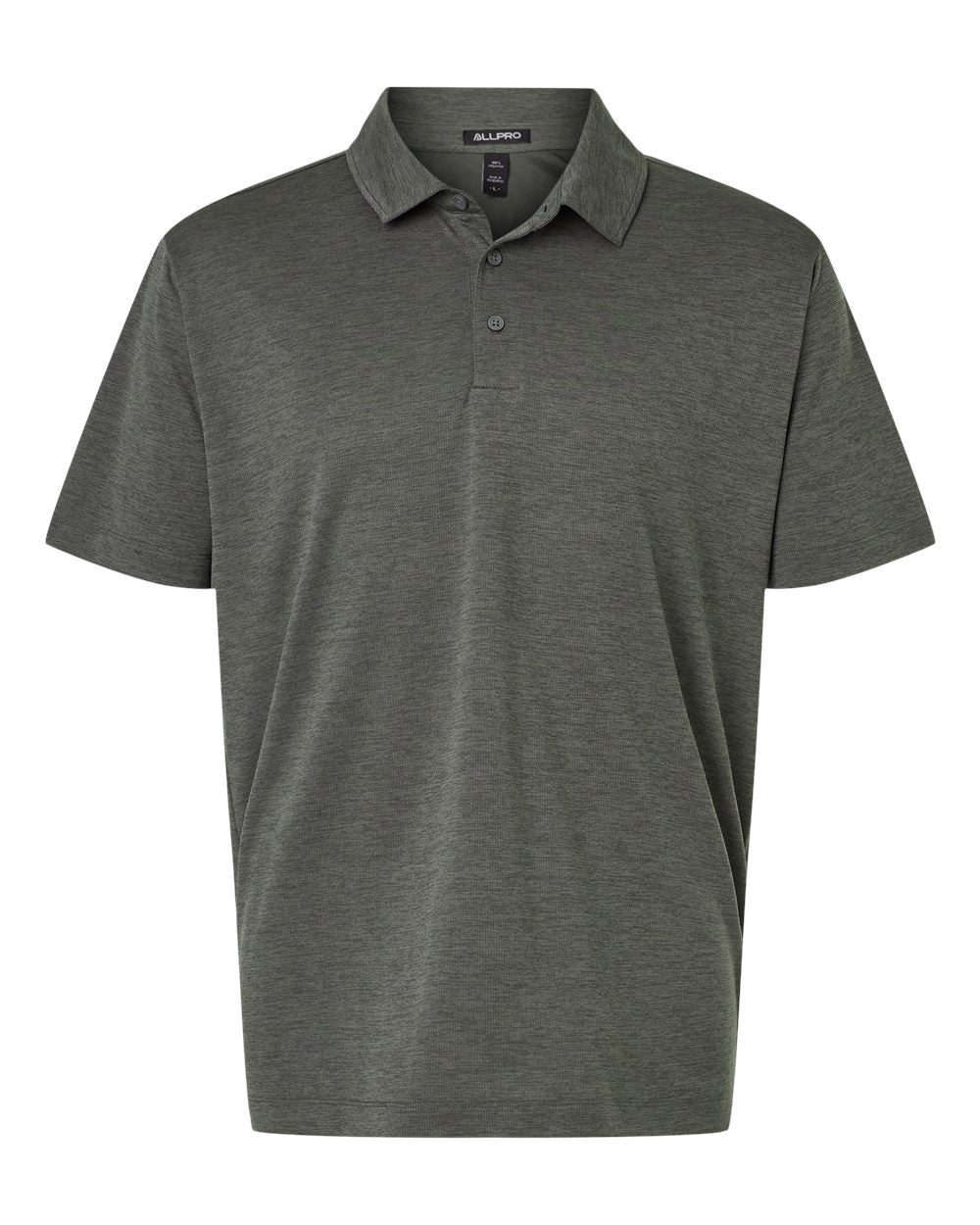 AllPro - Men's Pro-Lock Performance Mélange Polo - 4HM00 - MAD Merch USA