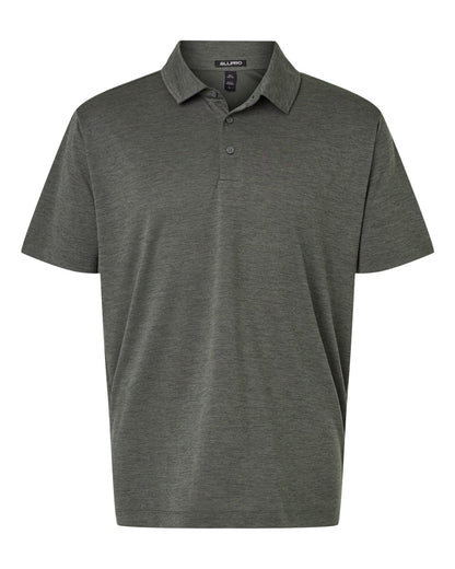AllPro - Men's Pro-Lock Performance Mélange Polo - 4HM00 - MAD Merch USA