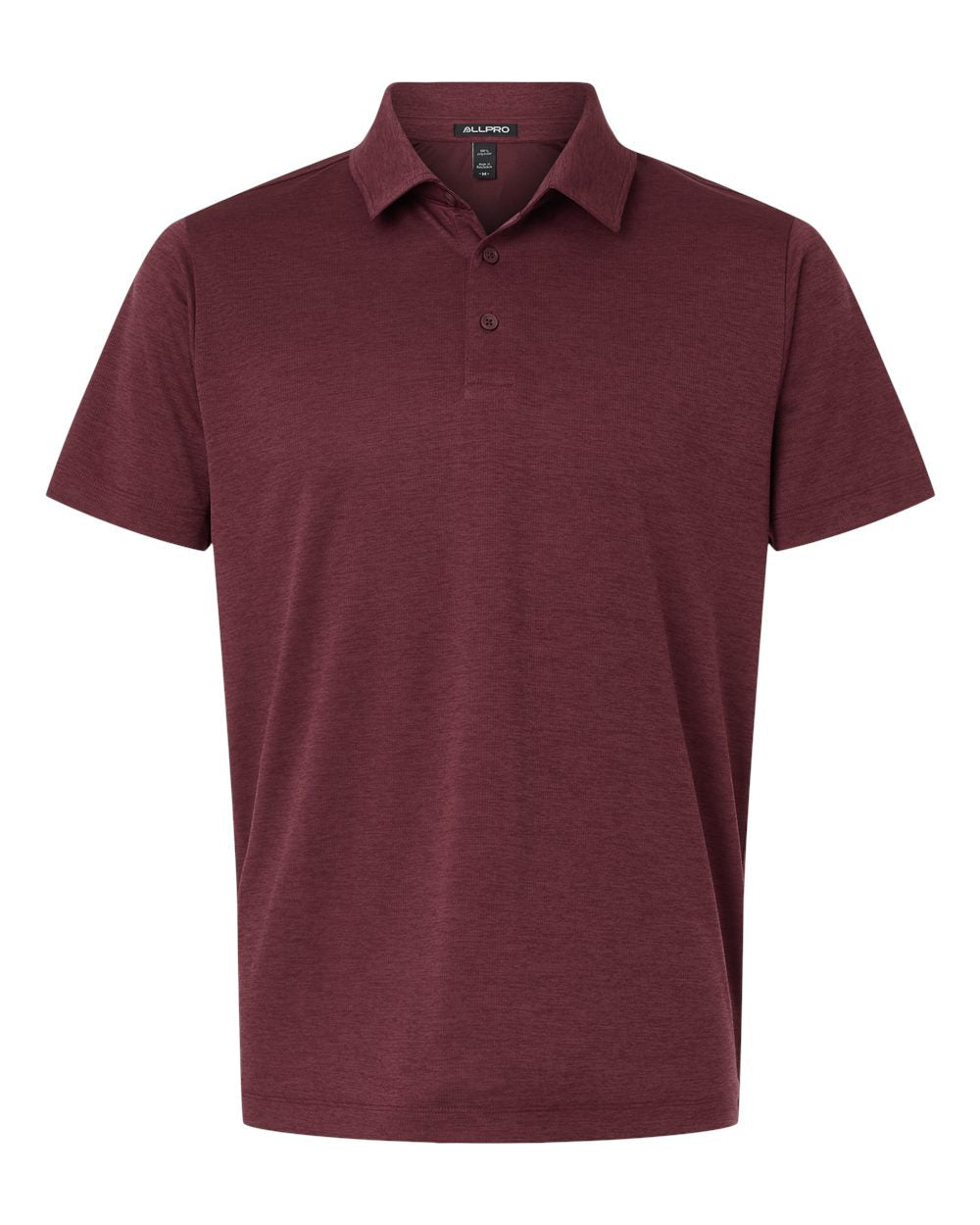AllPro - Men's Pro-Lock Performance Mélange Polo - 4HM00 - MAD Merch USA