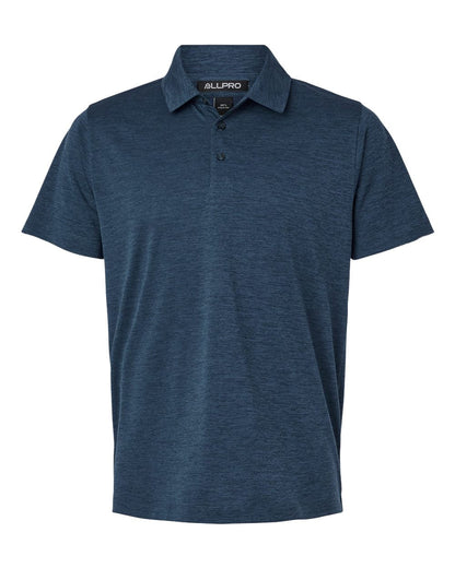 AllPro - Men's Pro-Lock Performance Mélange Polo - 4HM00 - MAD Merch USA