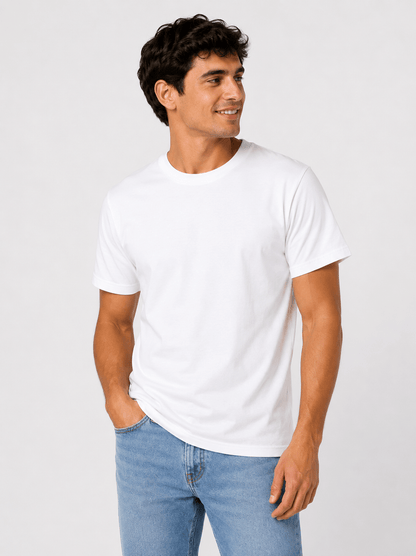 American Apparel - Unisex Fine Jersey Tee - 2001 - MAD Merch USA