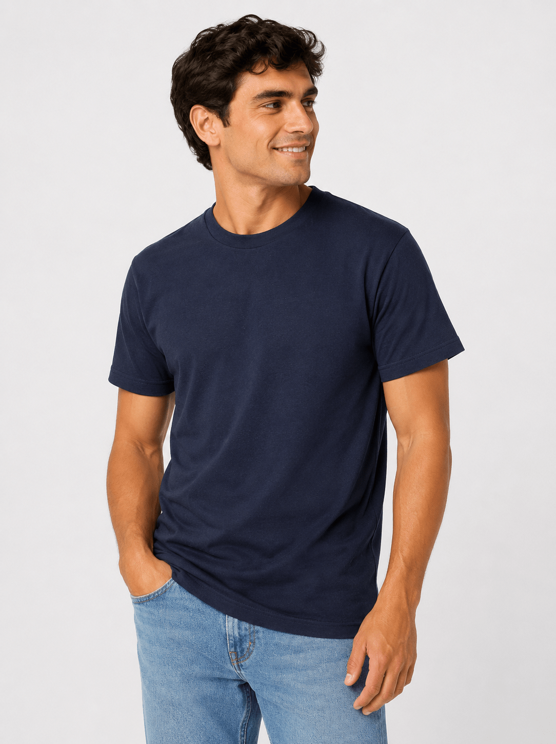 American Apparel - Unisex Fine Jersey Tee - 2001 - MAD Merch USA