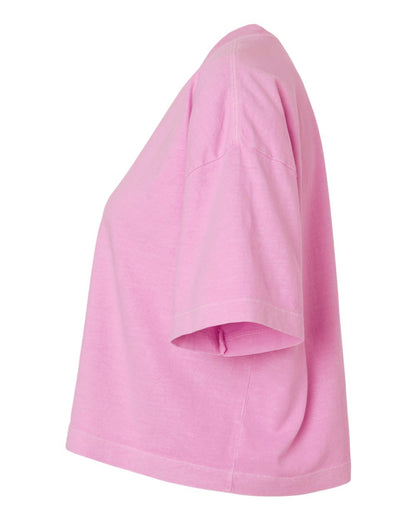 American Apparel - Women's Garment-Dyed Heavyweight Cropped Tee - 1302GD - MAD Merch USA