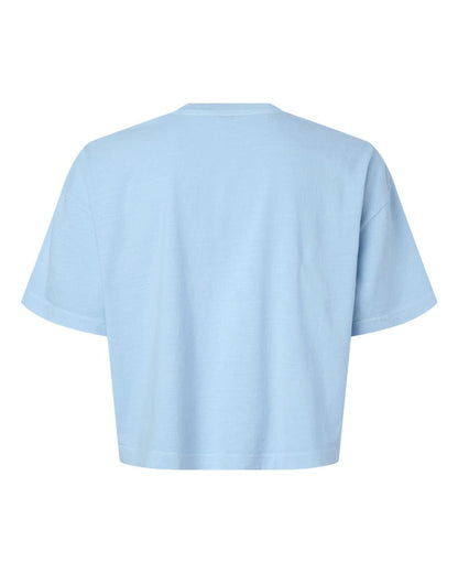 American Apparel - Women's Garment-Dyed Heavyweight Cropped Tee - 1302GD - MAD Merch USA