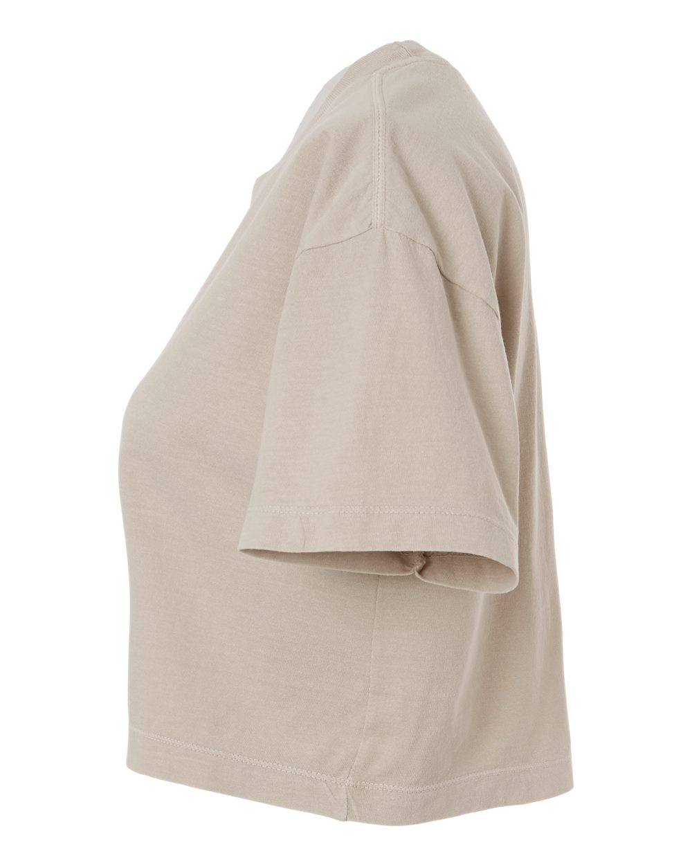 American Apparel - Women's Garment-Dyed Heavyweight Cropped Tee - 1302GD - MAD Merch USA
