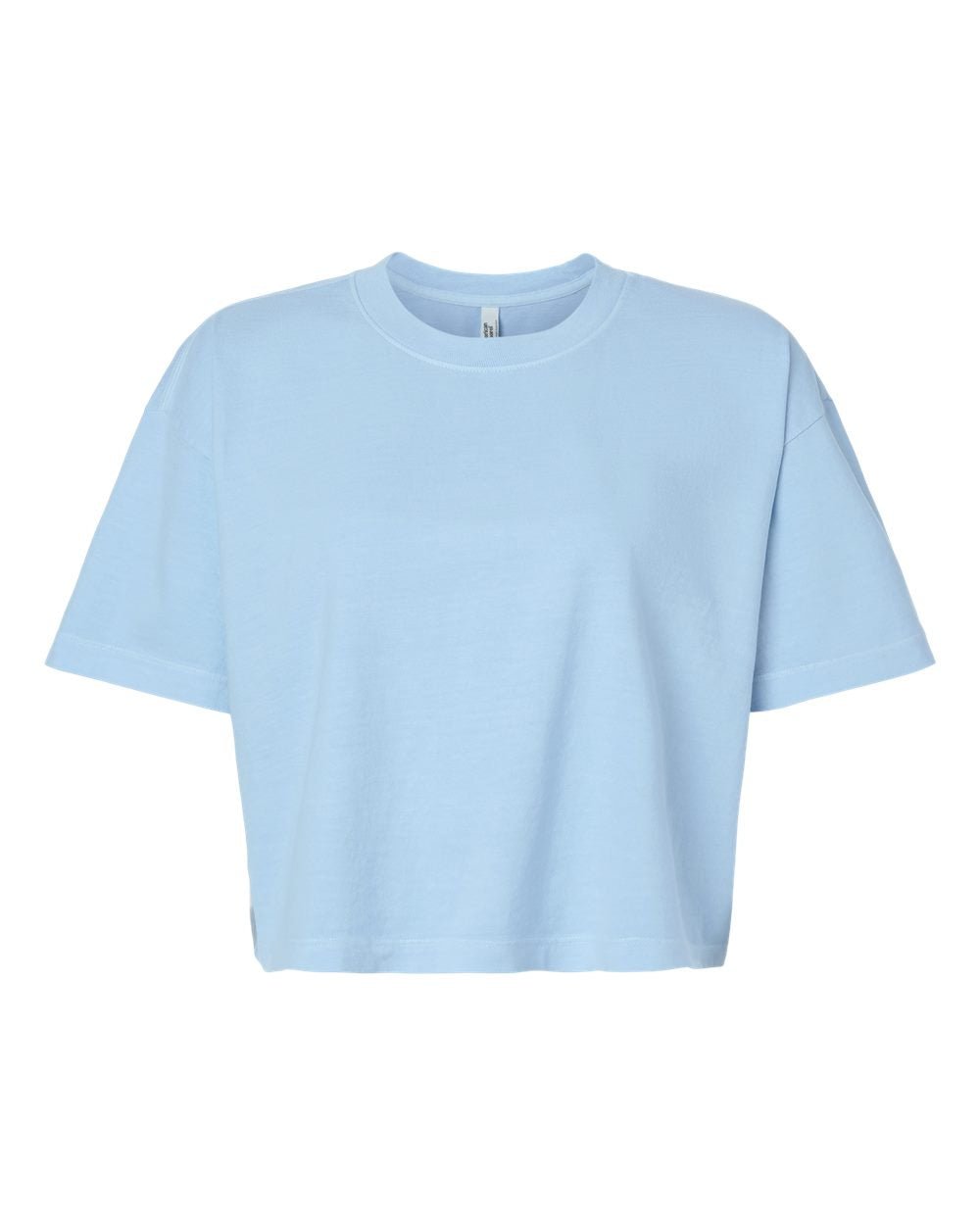 American Apparel - Women's Garment-Dyed Heavyweight Cropped Tee - 1302GD - MAD Merch USA