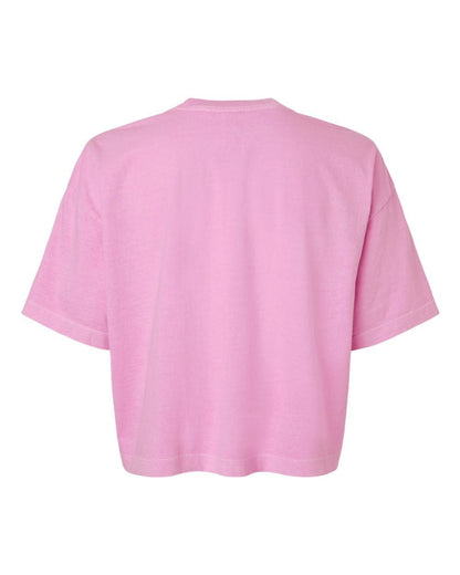 American Apparel - Women's Garment-Dyed Heavyweight Cropped Tee - 1302GD - MAD Merch USA