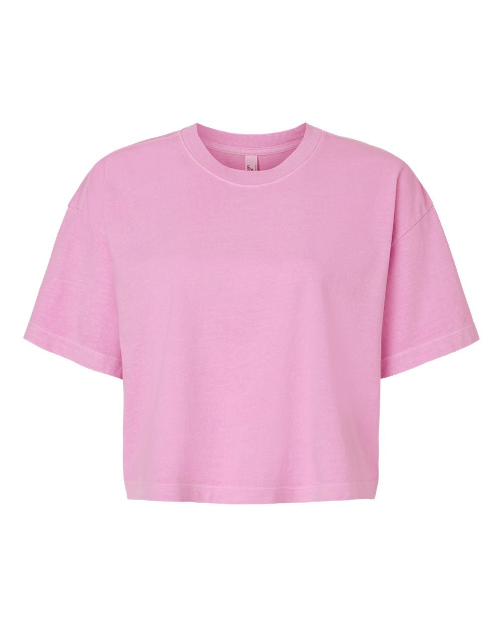 American Apparel - Women's Garment-Dyed Heavyweight Cropped Tee - 1302GD - MAD Merch USA