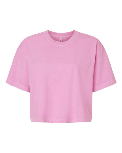 American Apparel - Women's Garment-Dyed Heavyweight Cropped Tee - 1302GD - MAD Merch USA