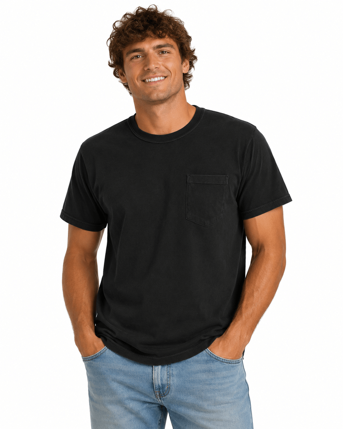 Comfort Colors - Unisex Garment-Dyed Heavyweight Pocket T-Shirt - 6030 - MAD Merch USA