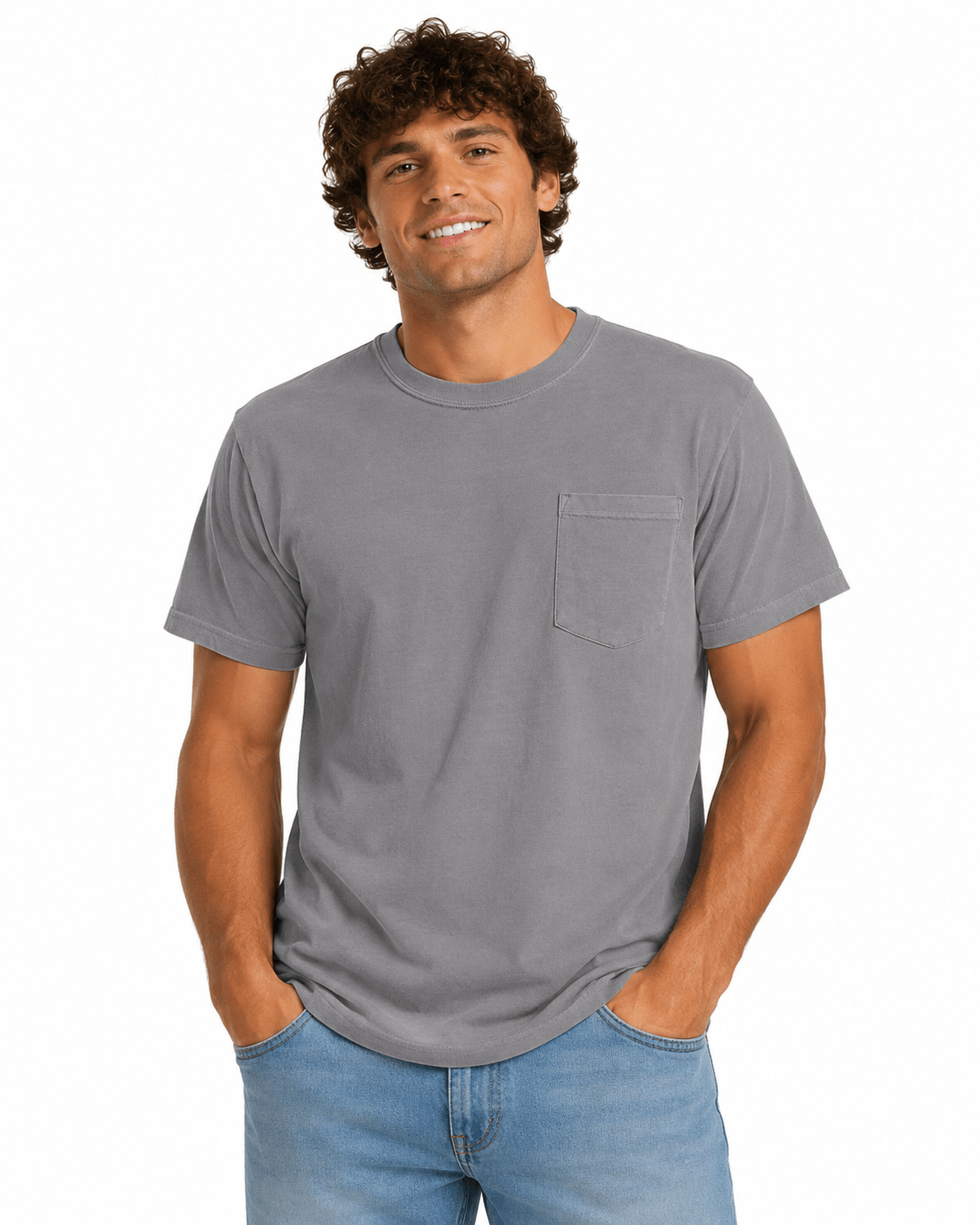 Comfort Colors - Unisex Garment-Dyed Heavyweight Pocket T-Shirt - 6030 - MAD Merch USA