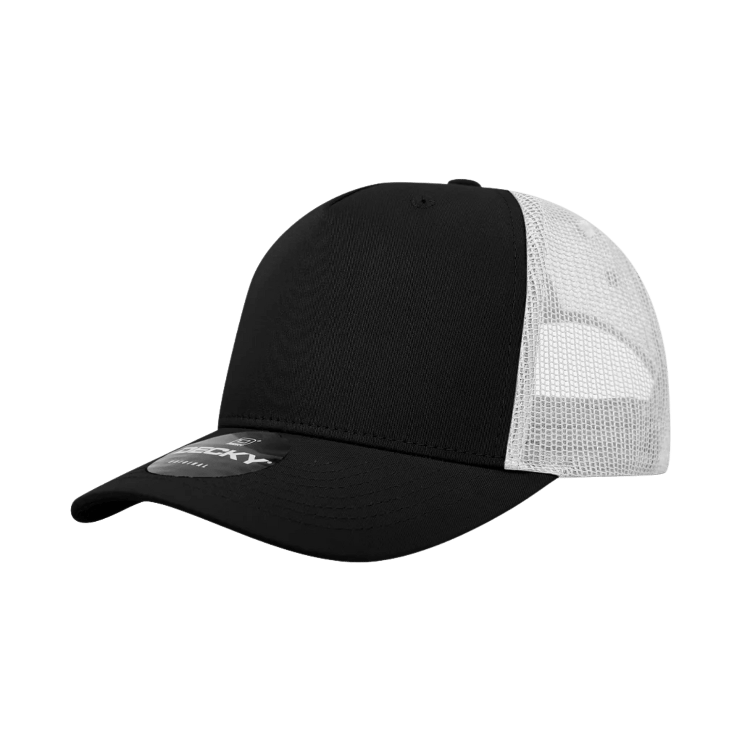 Custom 2 - Tone Trucker Hat with Logo | Snapback Mesh Cap | DTF or Raised Rubber Print - MAD Merch USA