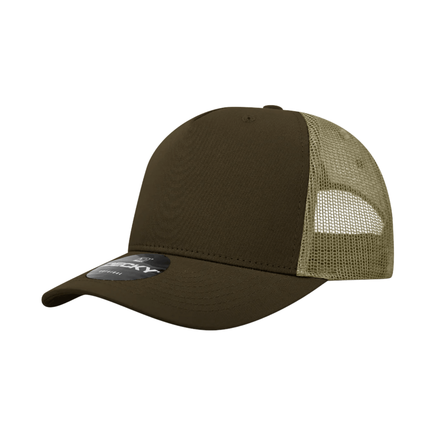 Custom 2 - Tone Trucker Hat with Logo | Snapback Mesh Cap | DTF or Raised Rubber Print - MAD Merch USA