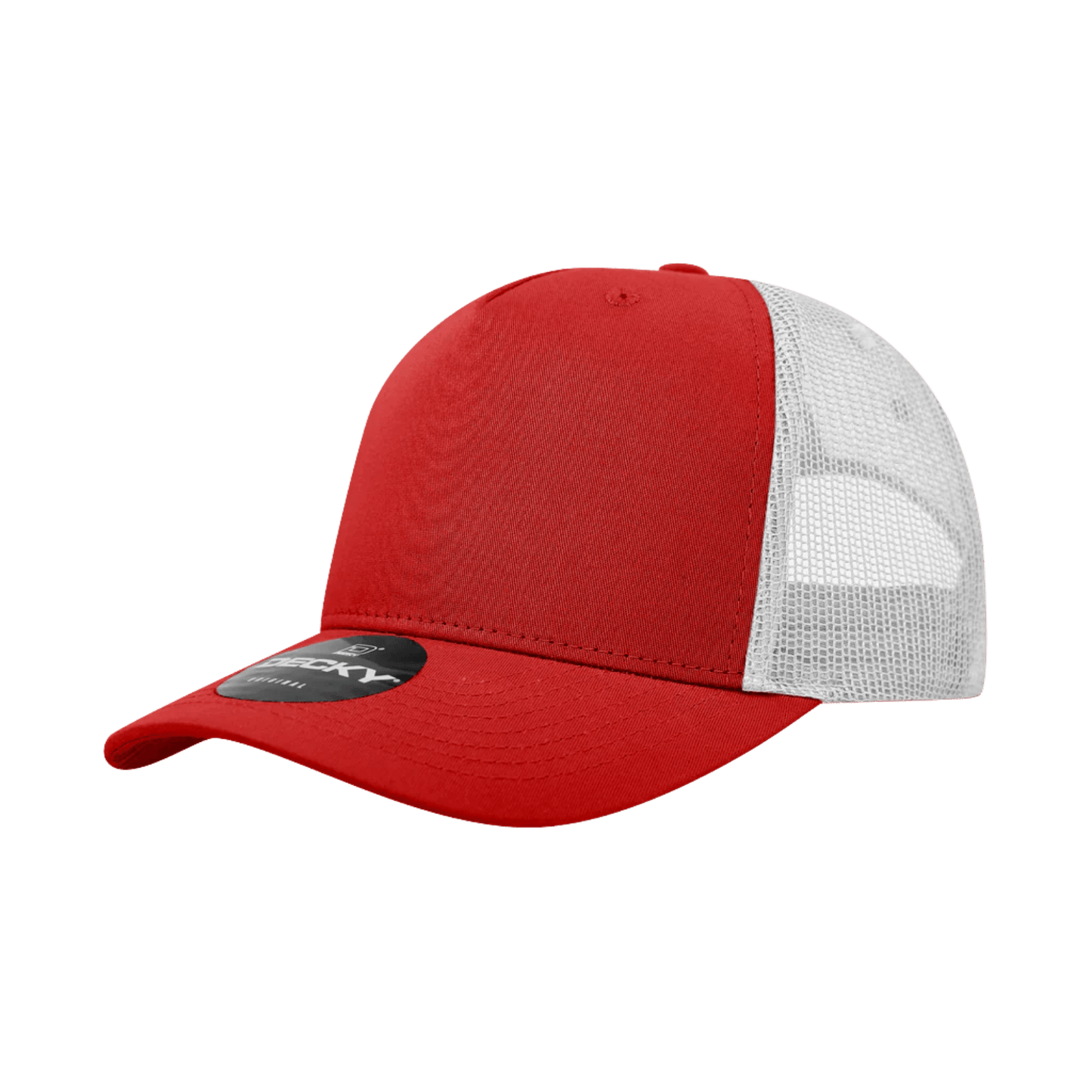 Custom 2 - Tone Trucker Hat with Logo | Snapback Mesh Cap | DTF or Raised Rubber Print - MAD Merch USA