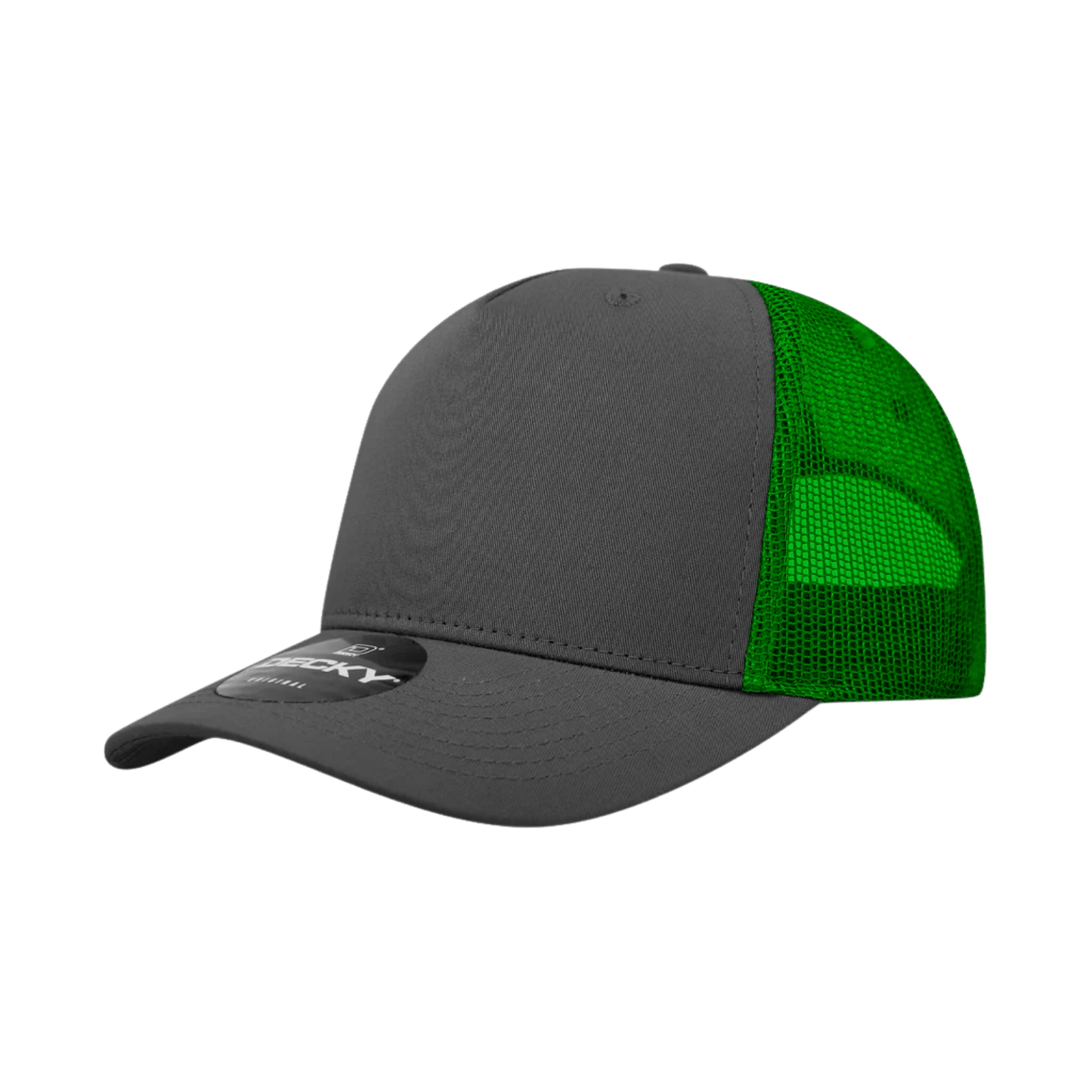 Custom 2 - Tone Trucker Hat with Logo | Snapback Mesh Cap | DTF or Raised Rubber Print - MAD Merch USA