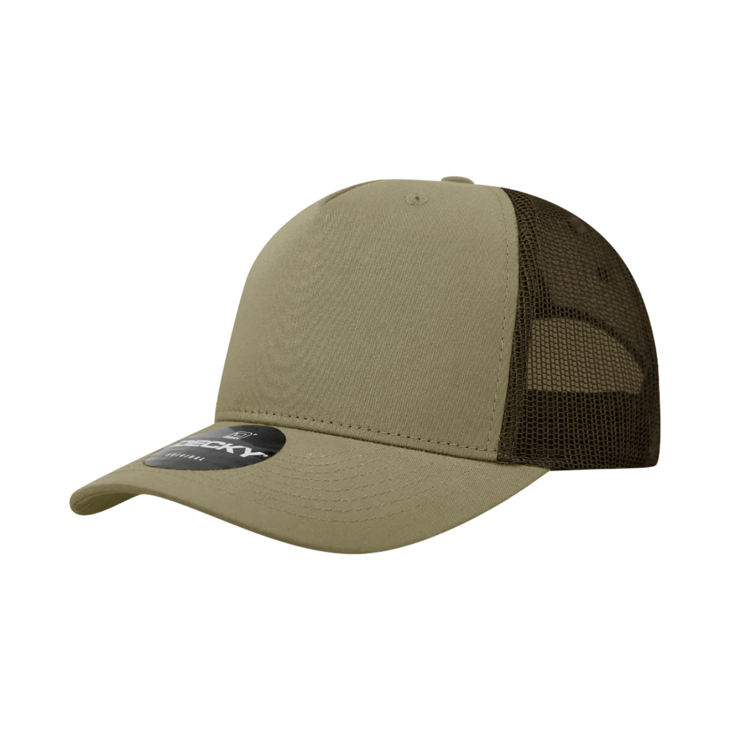 Custom 2 - Tone Trucker Hat with Logo | Snapback Mesh Cap | DTF or Raised Rubber Print - MAD Merch USA