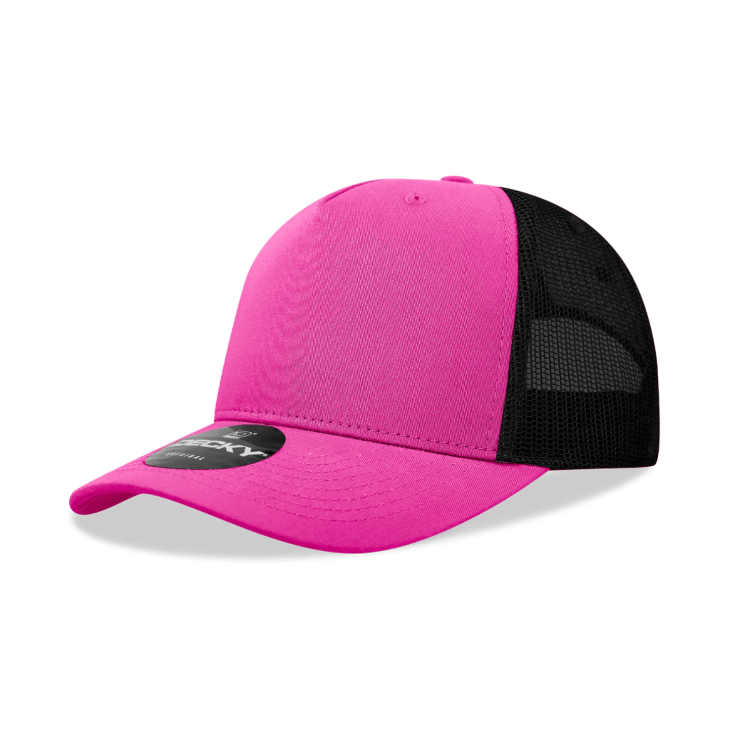 Custom 2 - Tone Trucker Hat with Logo | Snapback Mesh Cap | DTF or Raised Rubber Print - MAD Merch USA