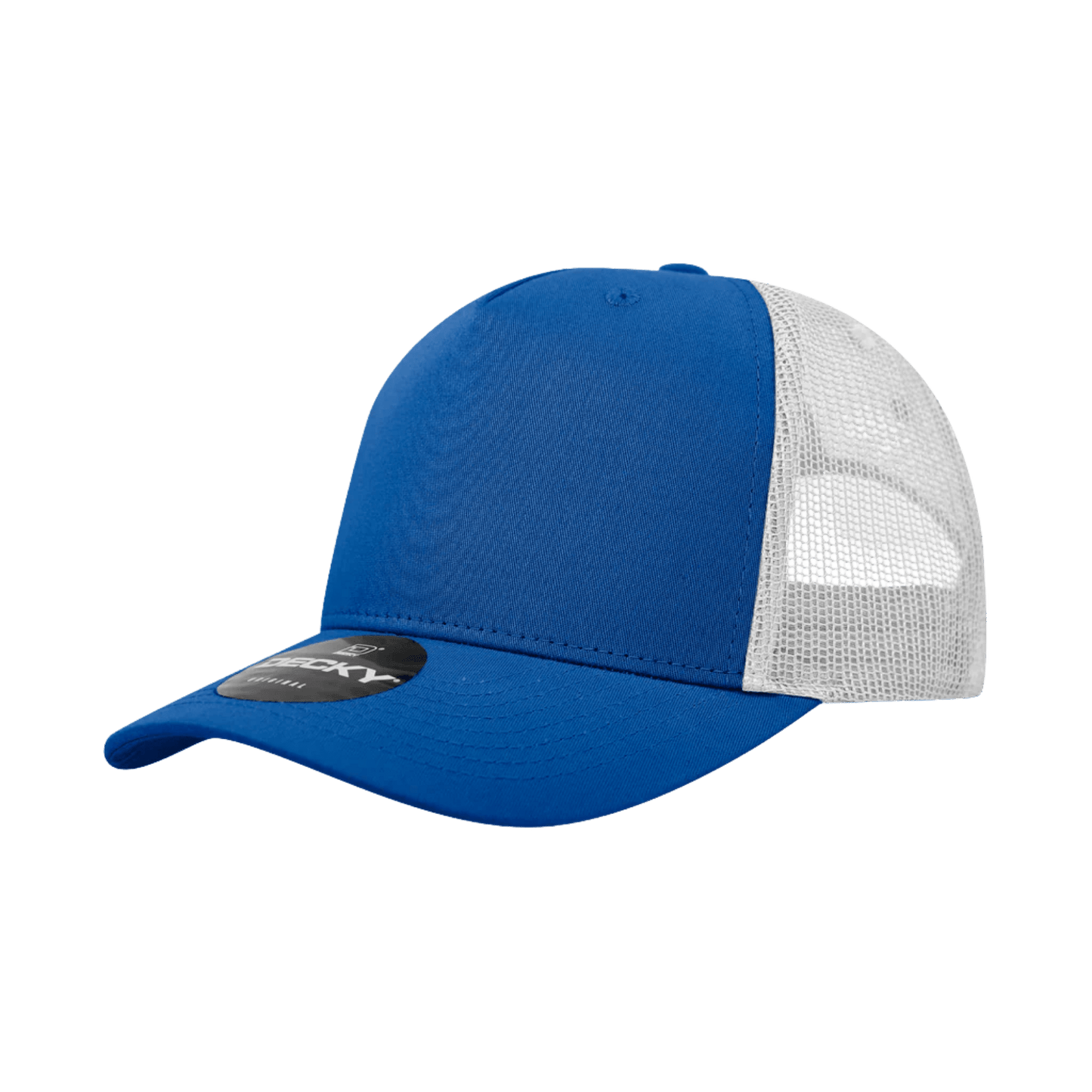 Custom 2 - Tone Trucker Hat with Logo | Snapback Mesh Cap | DTF or Raised Rubber Print - MAD Merch USA