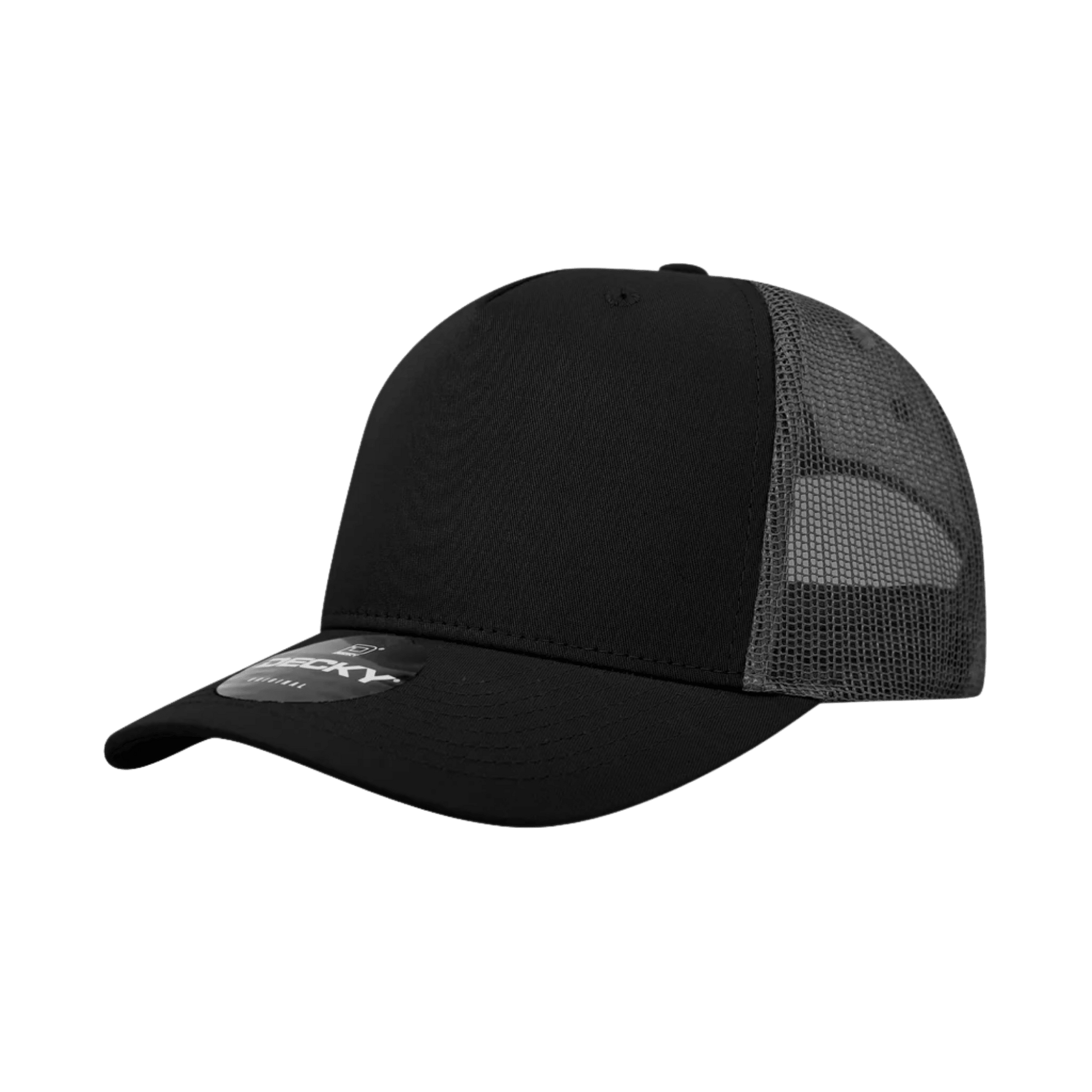 Custom 2 - Tone Trucker Hat with Logo | Snapback Mesh Cap | DTF or Raised Rubber Print - MAD Merch USA