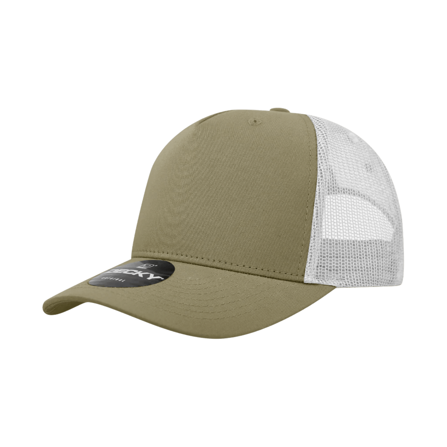 Custom 2 - Tone Trucker Hat with Logo | Snapback Mesh Cap | DTF or Raised Rubber Print - MAD Merch USA