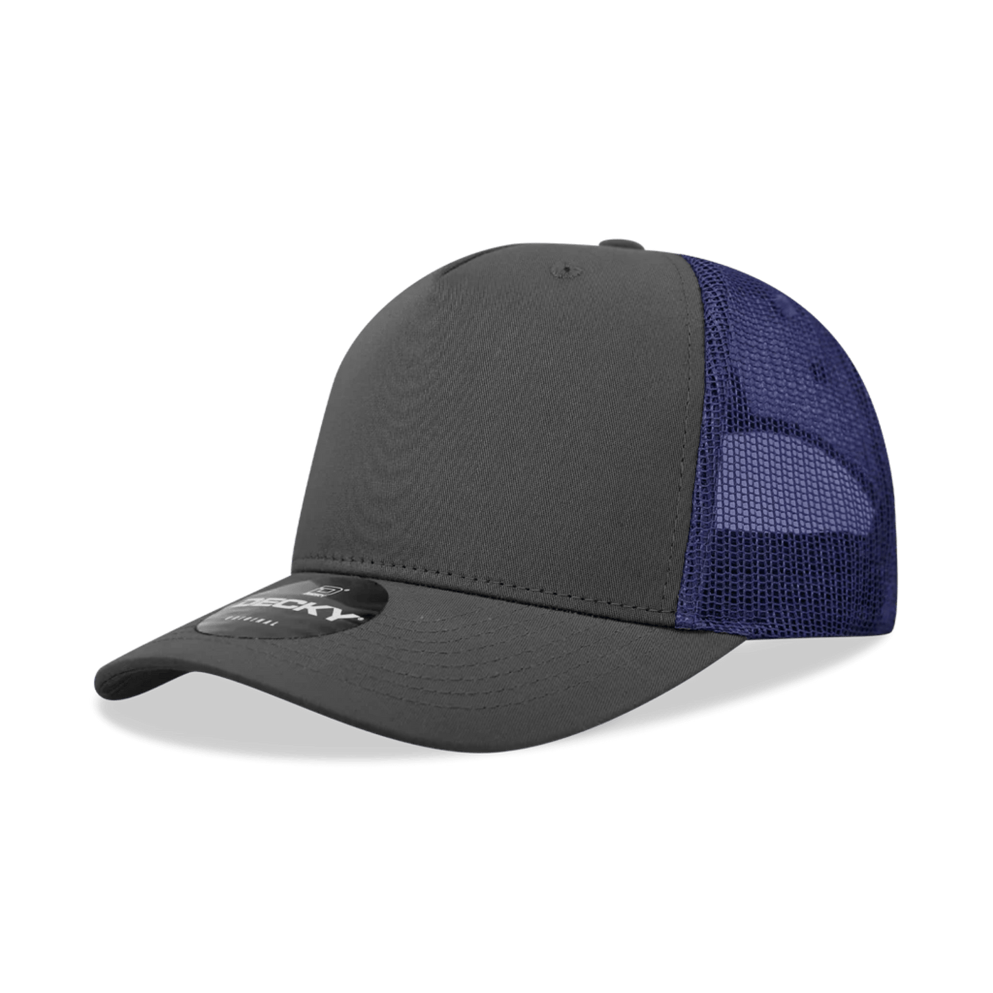 Custom 2 - Tone Trucker Hat with Logo | Snapback Mesh Cap | DTF or Raised Rubber Print - MAD Merch USA