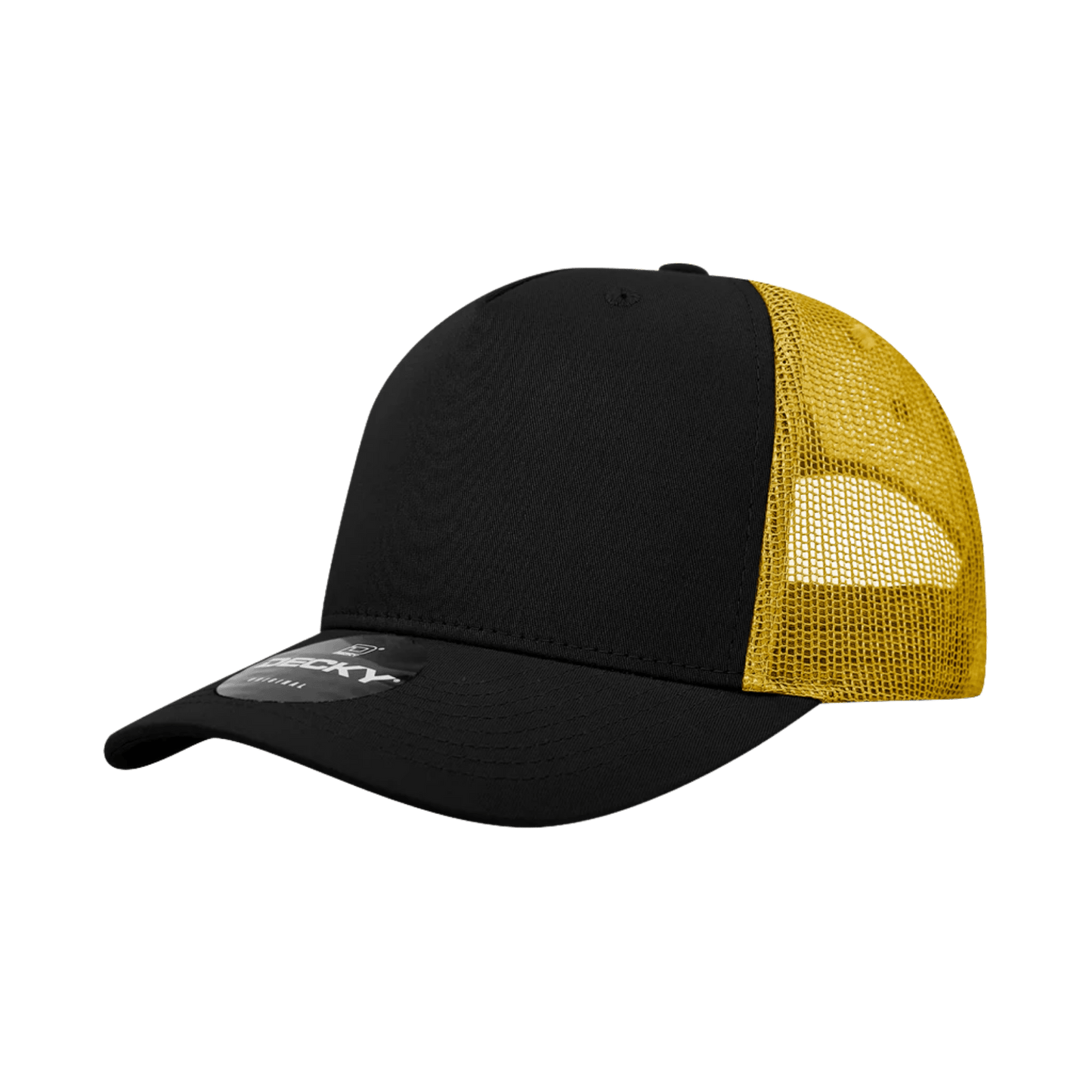 Custom 2 - Tone Trucker Hat with Logo | Snapback Mesh Cap | DTF or Raised Rubber Print - MAD Merch USA