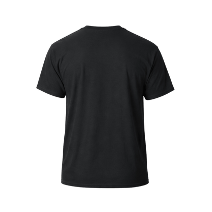 Custom Cotton T-Shirt (1 or 2 Logo Print) – Classic Fit Everyday Tee - MAD Merch USA