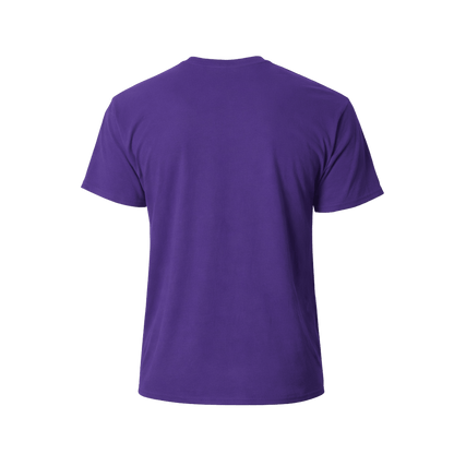 Custom Cotton T-Shirt (1 or 2 Logo Print) – Classic Fit Everyday Tee - MAD Merch USA
