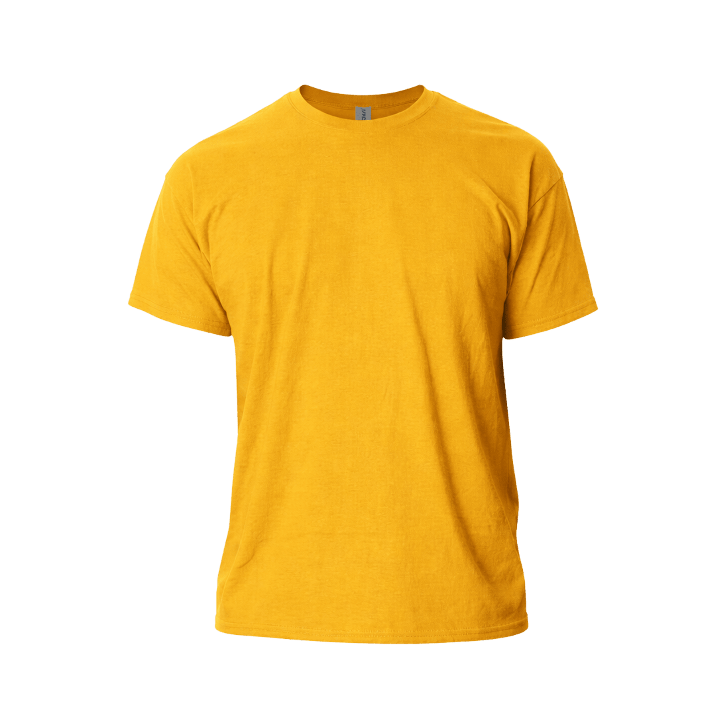 Custom Cotton T-Shirt (1 or 2 Logo Print) – Classic Fit Everyday Tee - MAD Merch USA