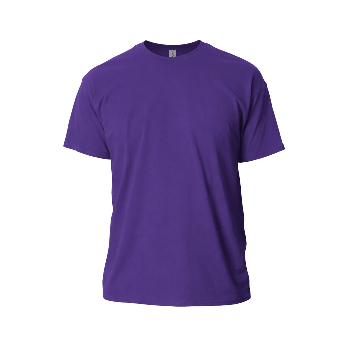 Custom Cotton T-Shirt (1 or 2 Logo Print) – Classic Fit Everyday Tee - MAD Merch USA