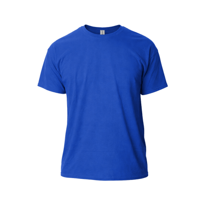 Custom Cotton T-Shirt (1 or 2 Logo Print) – Classic Fit Everyday Tee - MAD Merch USA