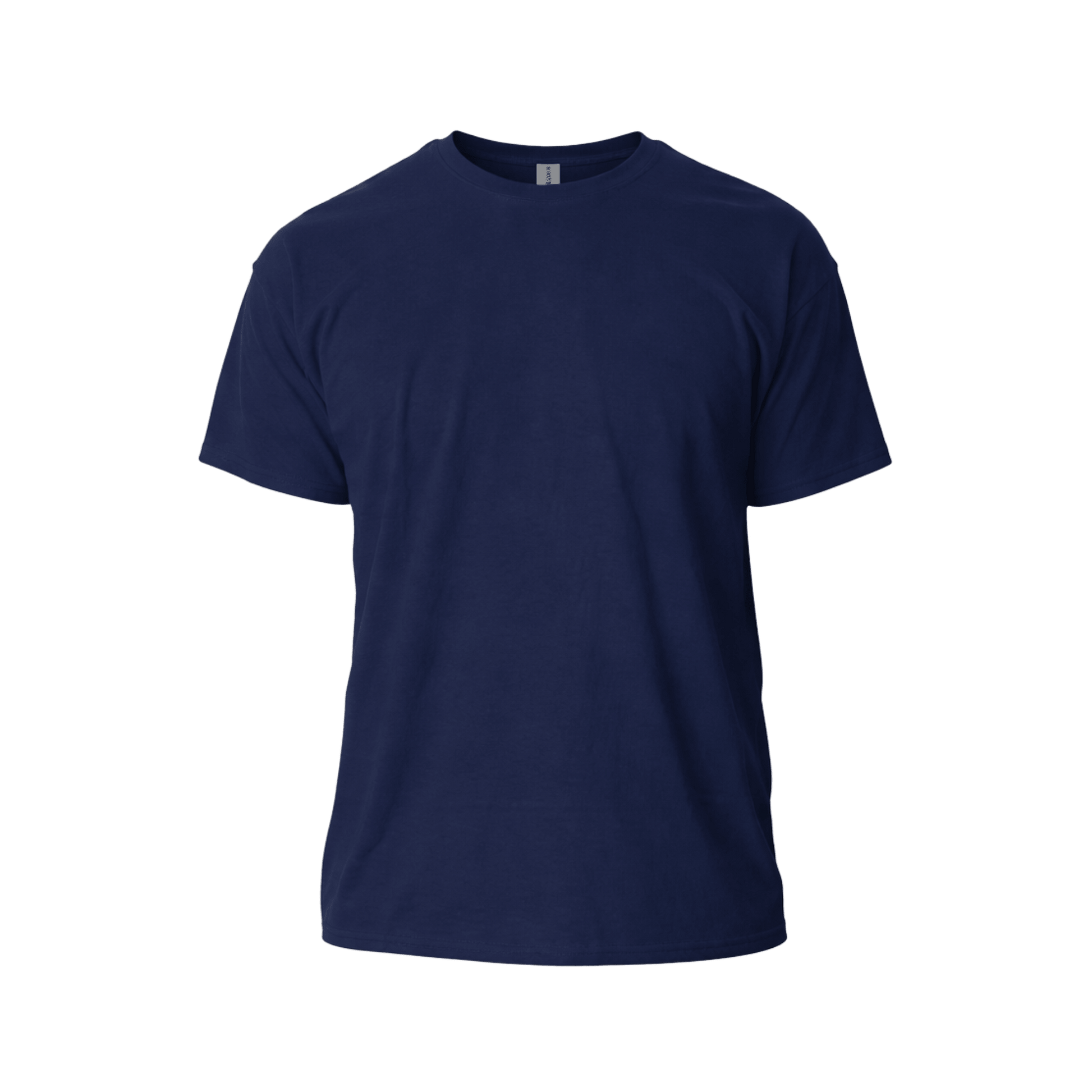 Custom Cotton T-Shirt (1 or 2 Logo Print) – Classic Fit Everyday Tee - MAD Merch USA