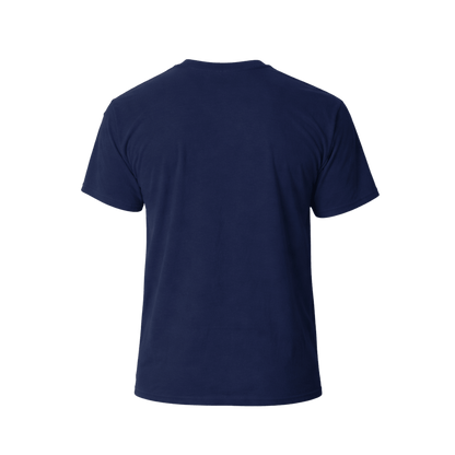Custom Cotton T-Shirt (1 or 2 Logo Print) – Classic Fit Everyday Tee - MAD Merch USA