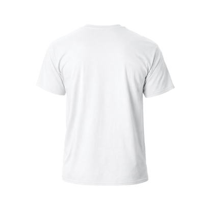 Custom Cotton T-Shirt (1 or 2 Logo Print) – Classic Fit Everyday Tee - MAD Merch USA