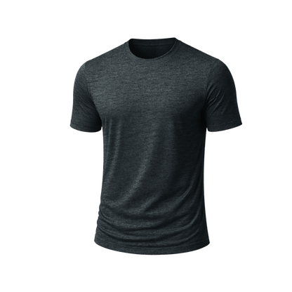 Custom Heather Dry - Fit Performance T-Shirt | Add Your Logo (Front or Front & Back) - MAD Merch USA