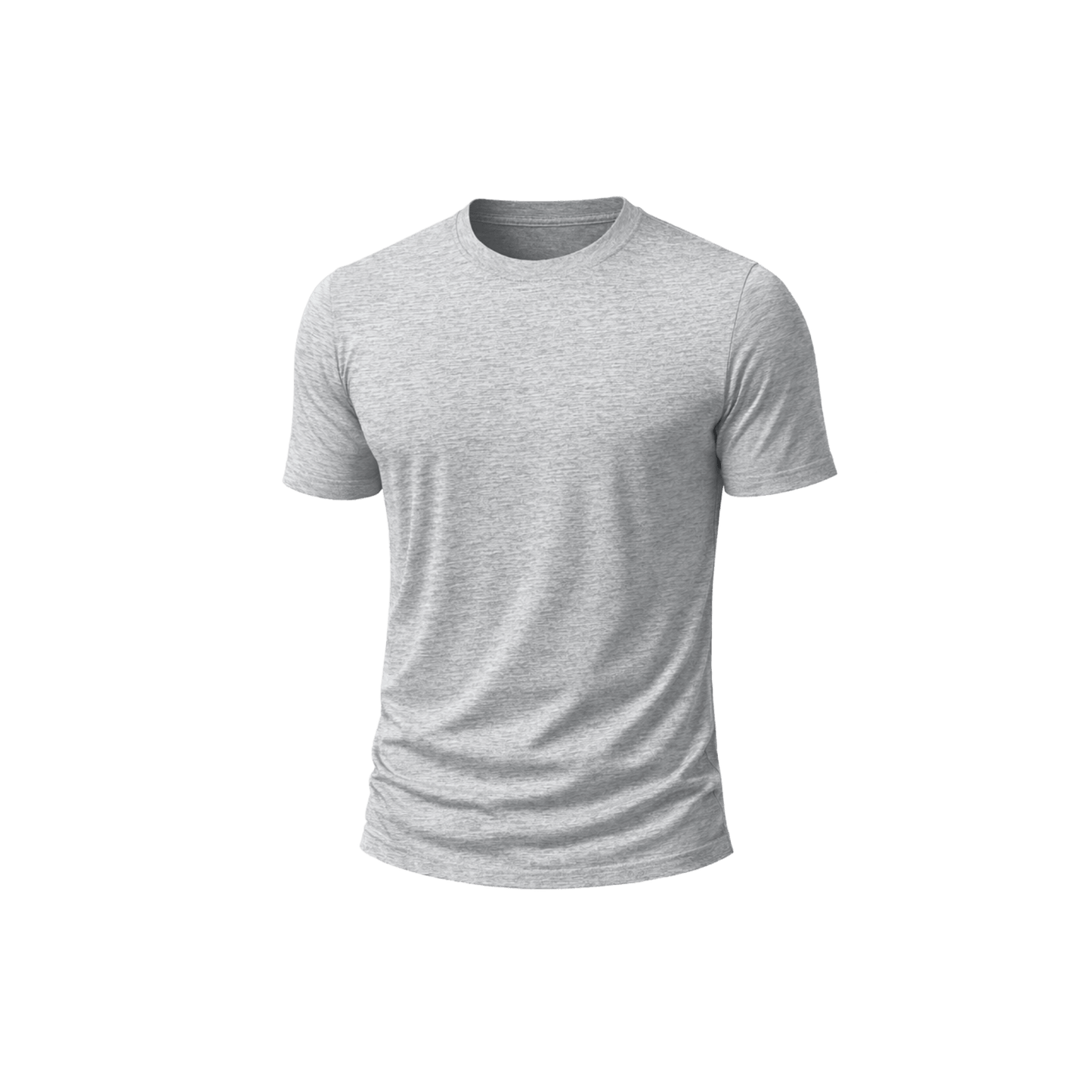 Custom Heather Dry - Fit Performance T-Shirt | Add Your Logo (Front or Front & Back) - MAD Merch USA