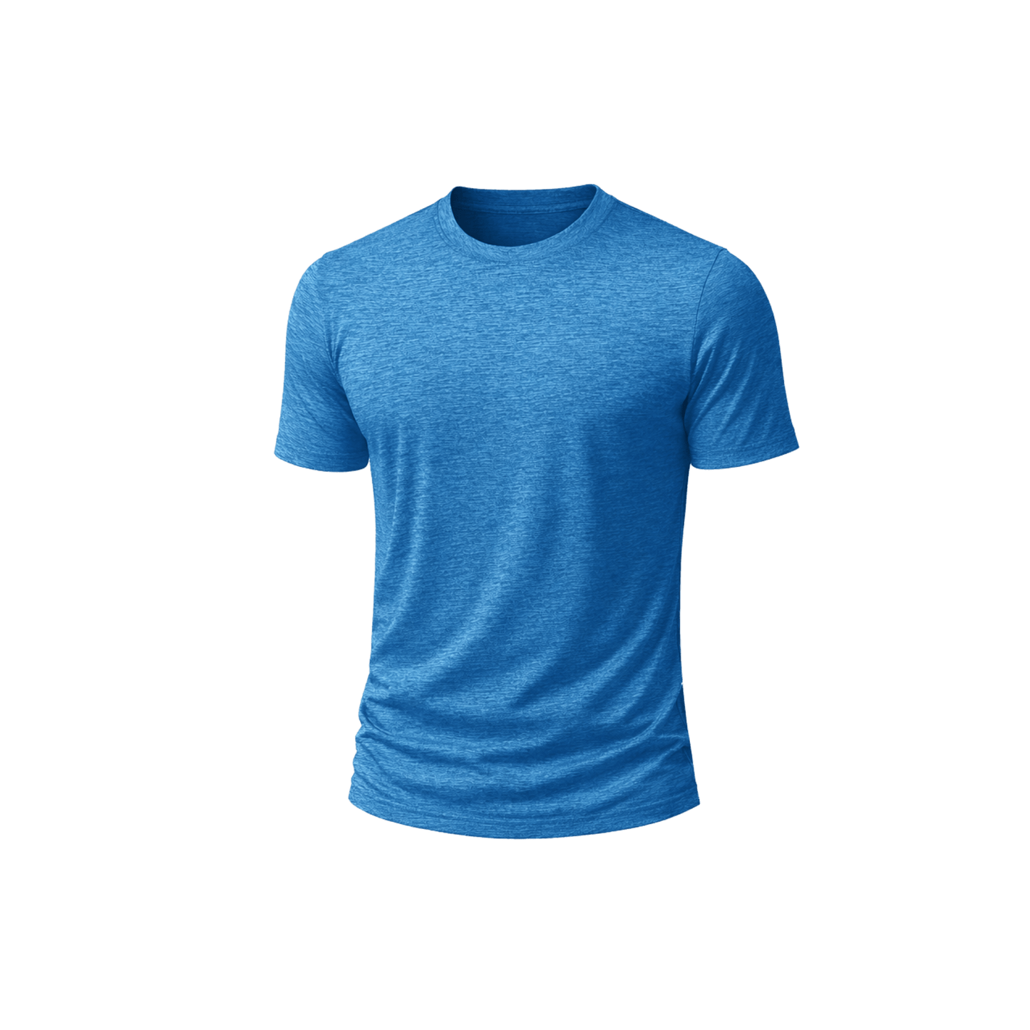 Custom Heather Dry - Fit Performance T-Shirt | Add Your Logo (Front or Front & Back) - MAD Merch USA