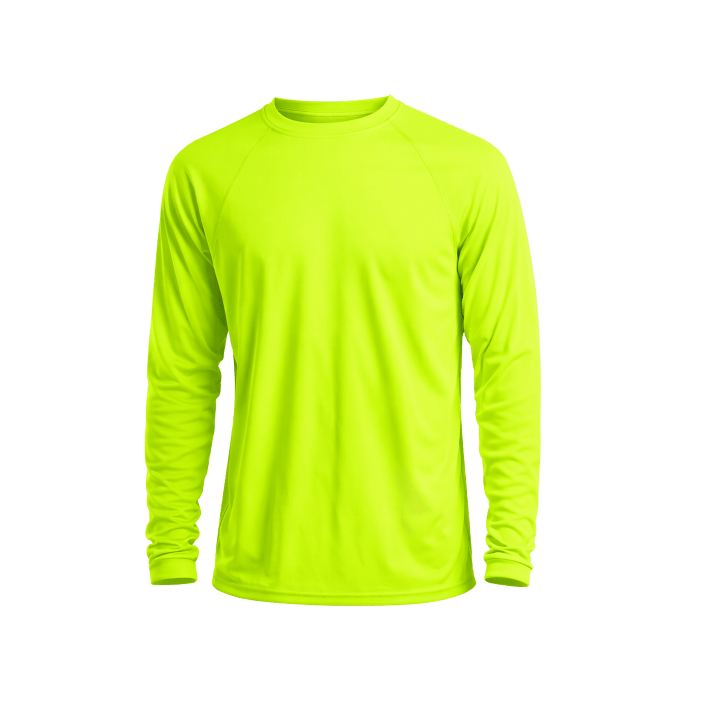 Custom Long Sleeve Performance Shirt (1 or 2 Logo Options) - MAD Merch USA